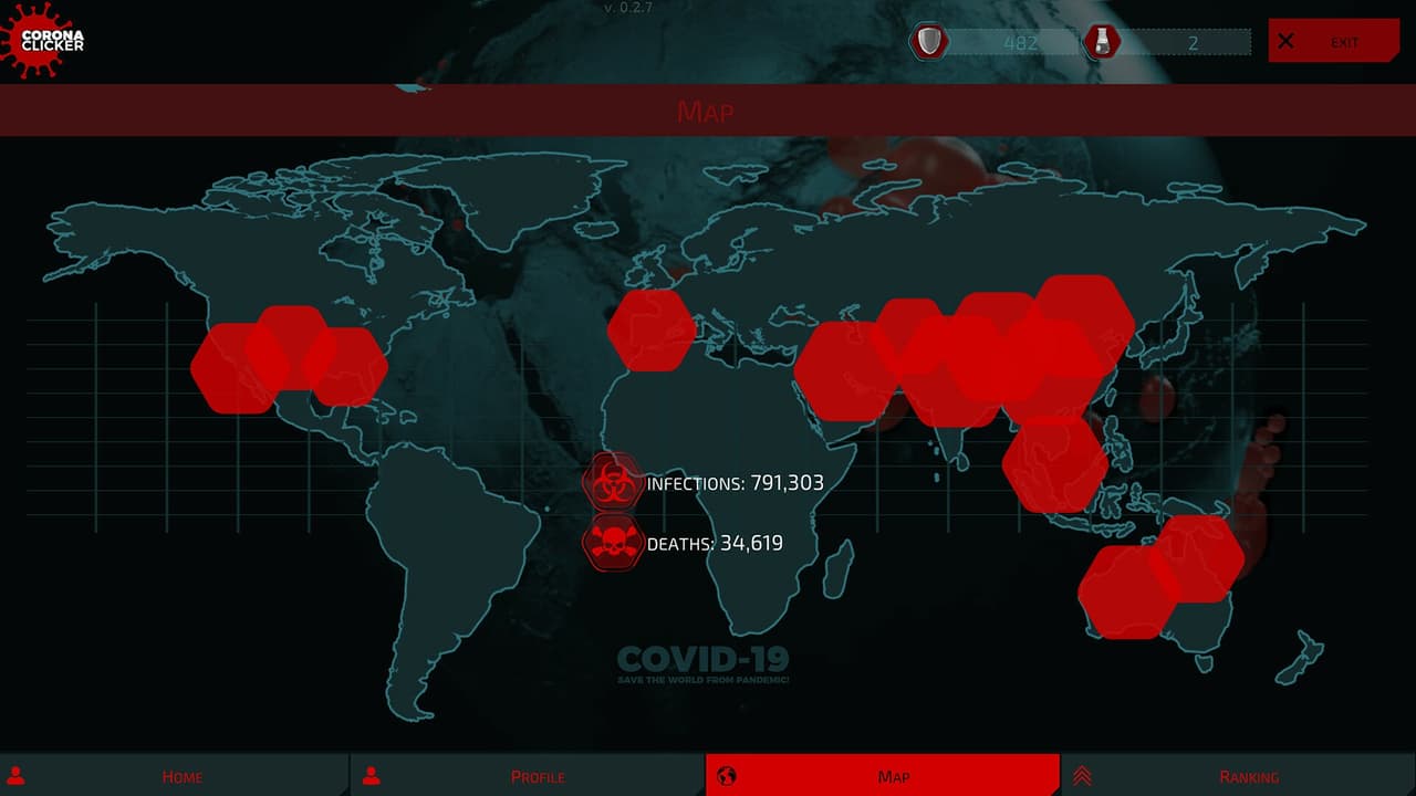Covid-19 - Corona Clicker screenshot 3
