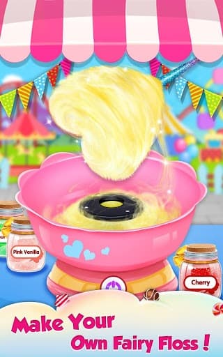 Fair food - Sweet Cotton Candy screenshot 3