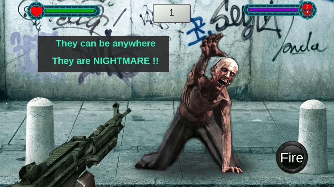 AR Zombie Hunter screenshot 2