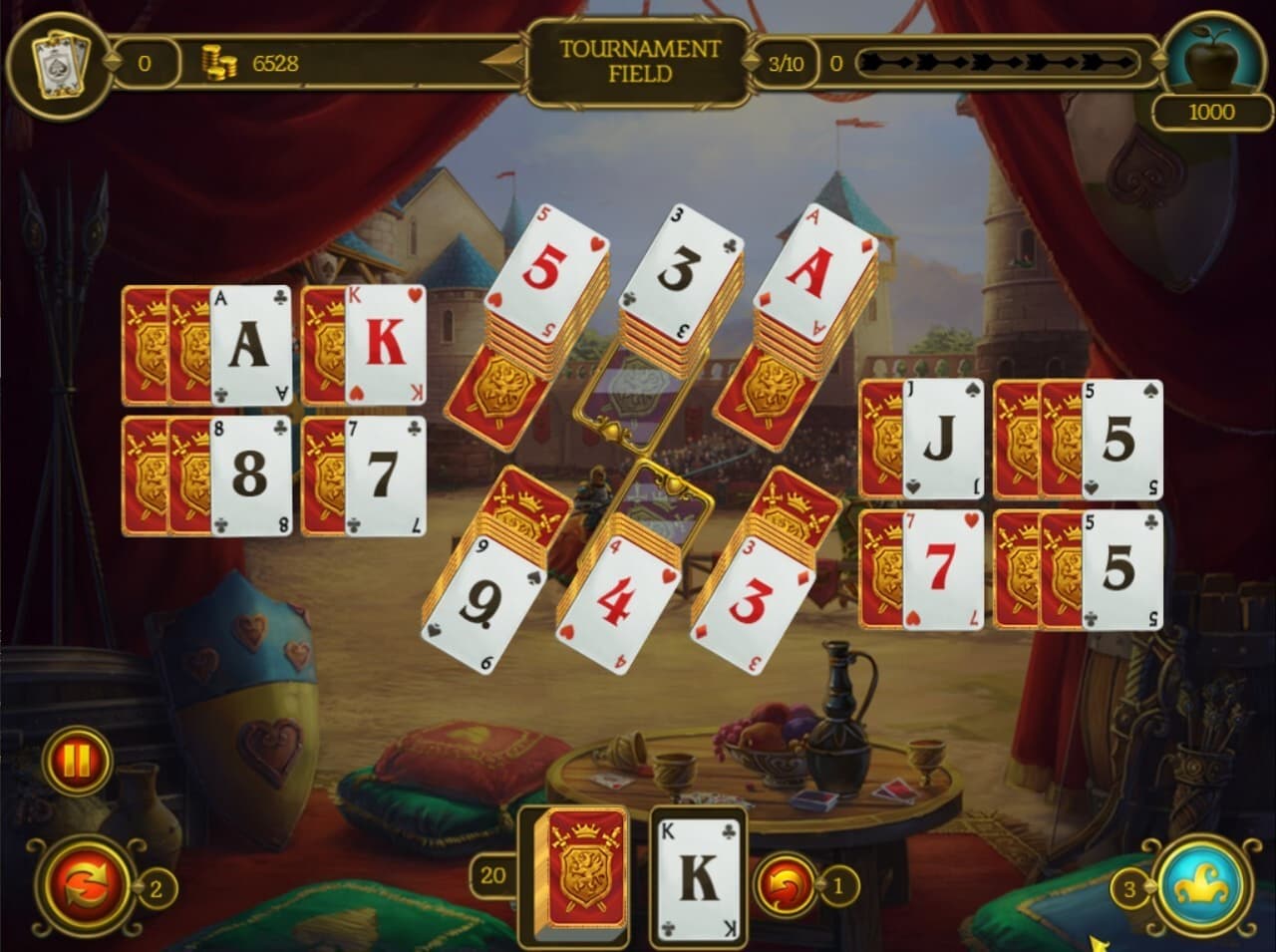 Knight Solitaire 3 screenshot 4