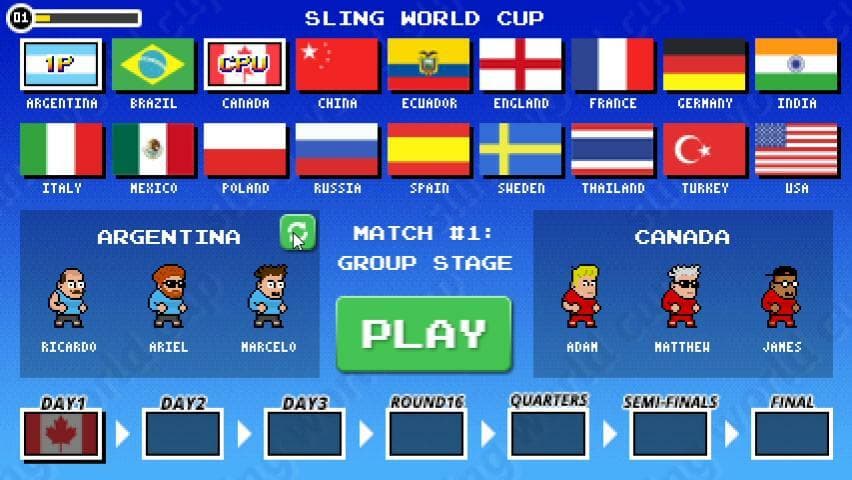 Sling World Cup screenshot 3