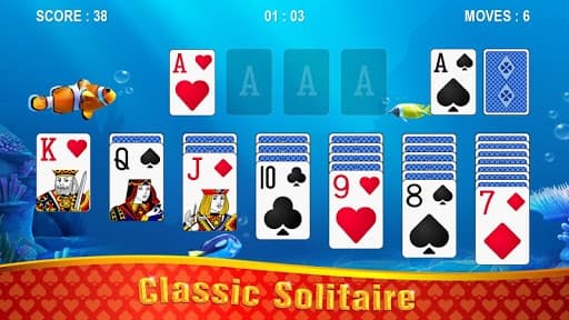 Solitaire - Ocean screenshot 2