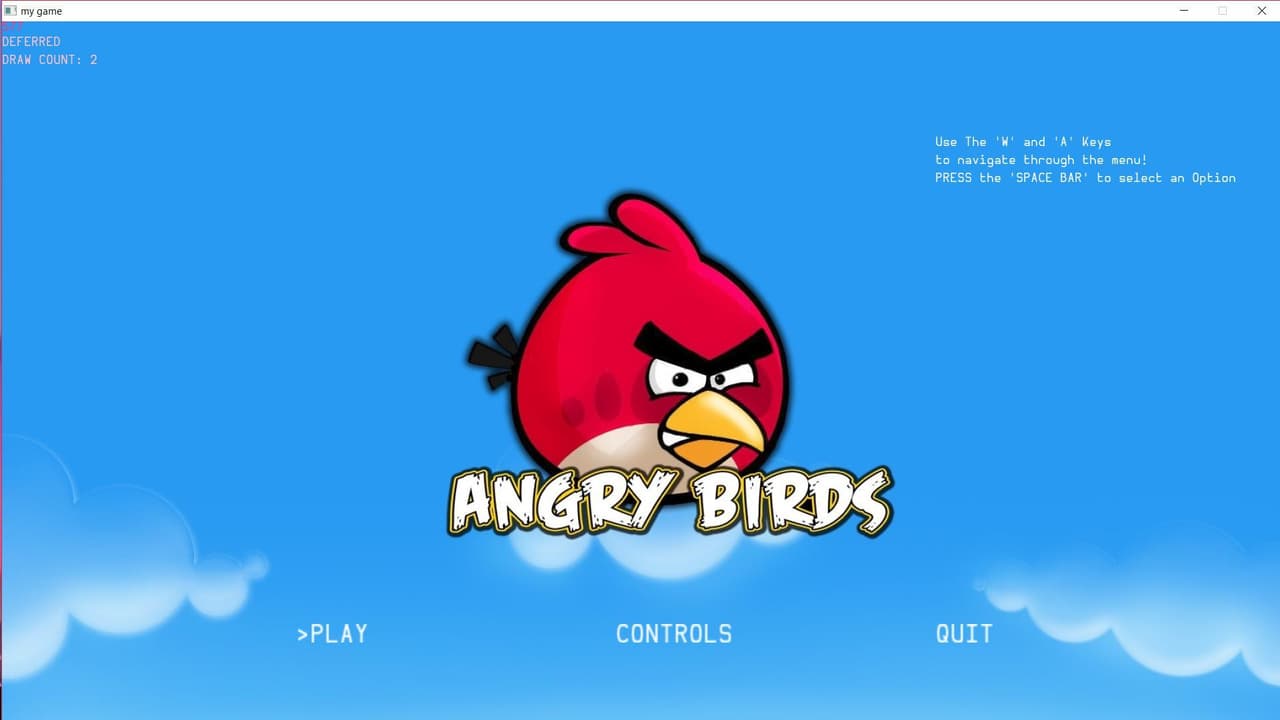 Angry Birds (itch) (liam_tingle) screenshot 2
