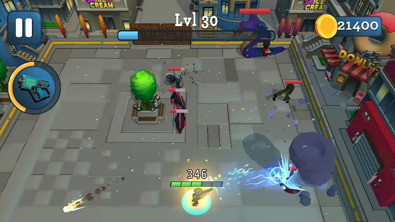 Rogue City: Casual Top Down Shooter screenshot 5