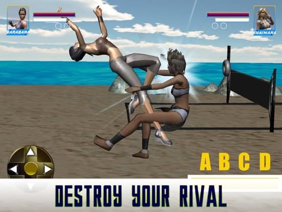 Volleyball Beach Girls Fight screenshot 3