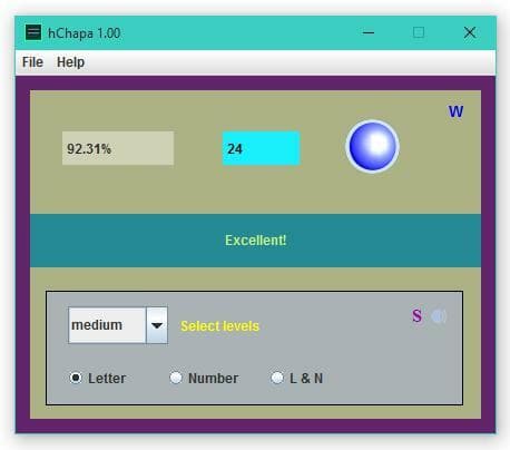 hChapa - The free typing game screenshot 2