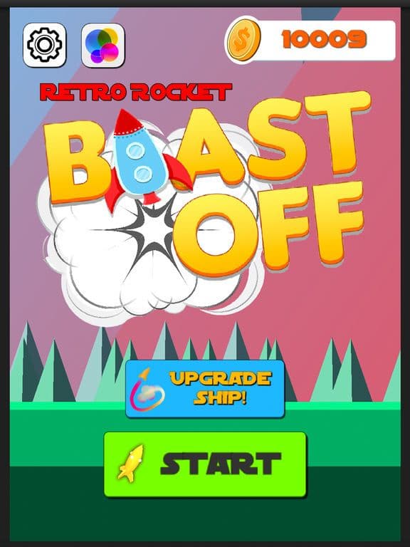 Retro Rocket - Blast Off! screenshot 2