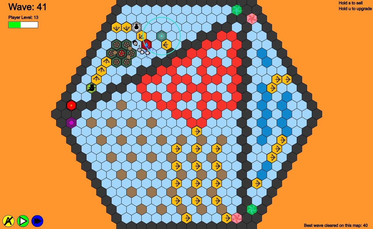 Hexa Towers screenshot 2
