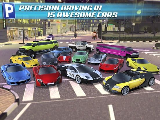3D Dubai Parking Simulator Drive Real Extreme Super Sports Car screenshot 3