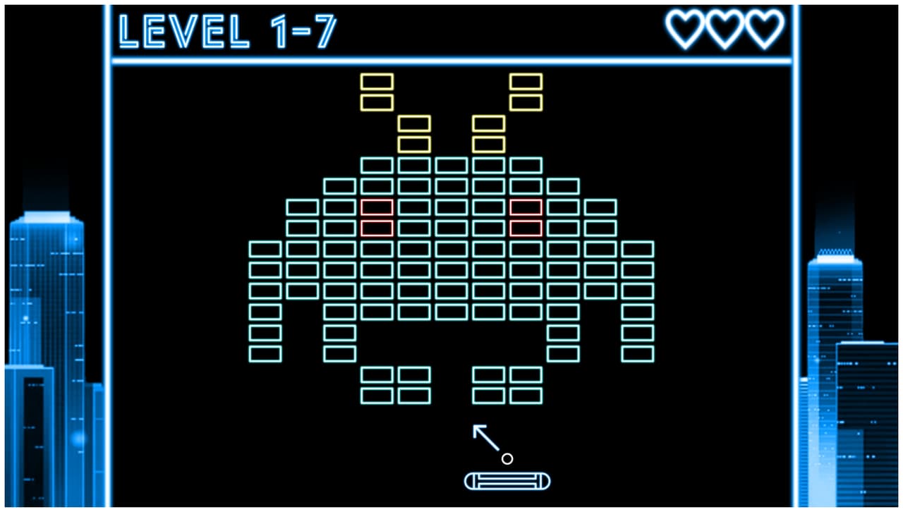 Neon Bricks: Demo screenshot 3