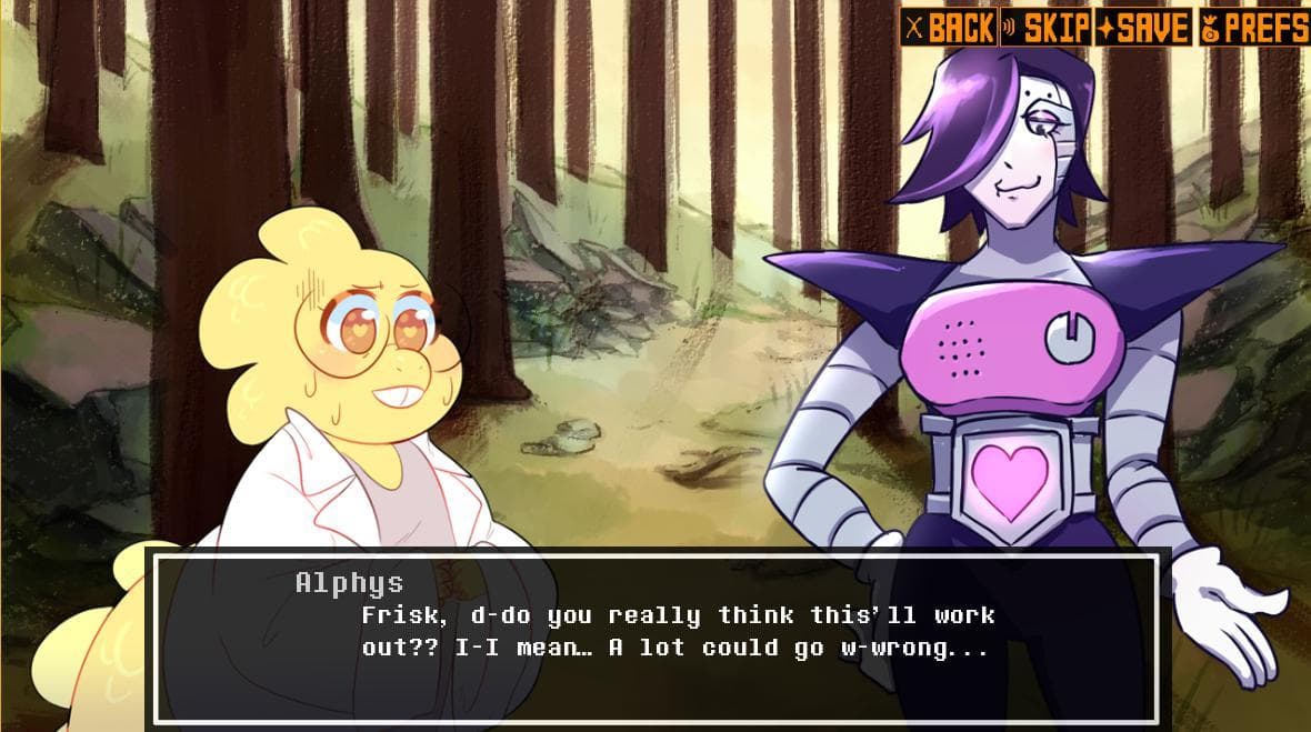 Undertale: Kissy Cutie screenshot 3