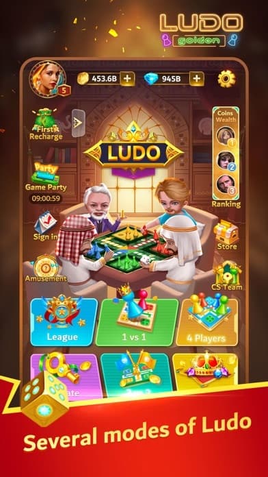 Golden Ludo - Ludo and Baloot screenshot 2