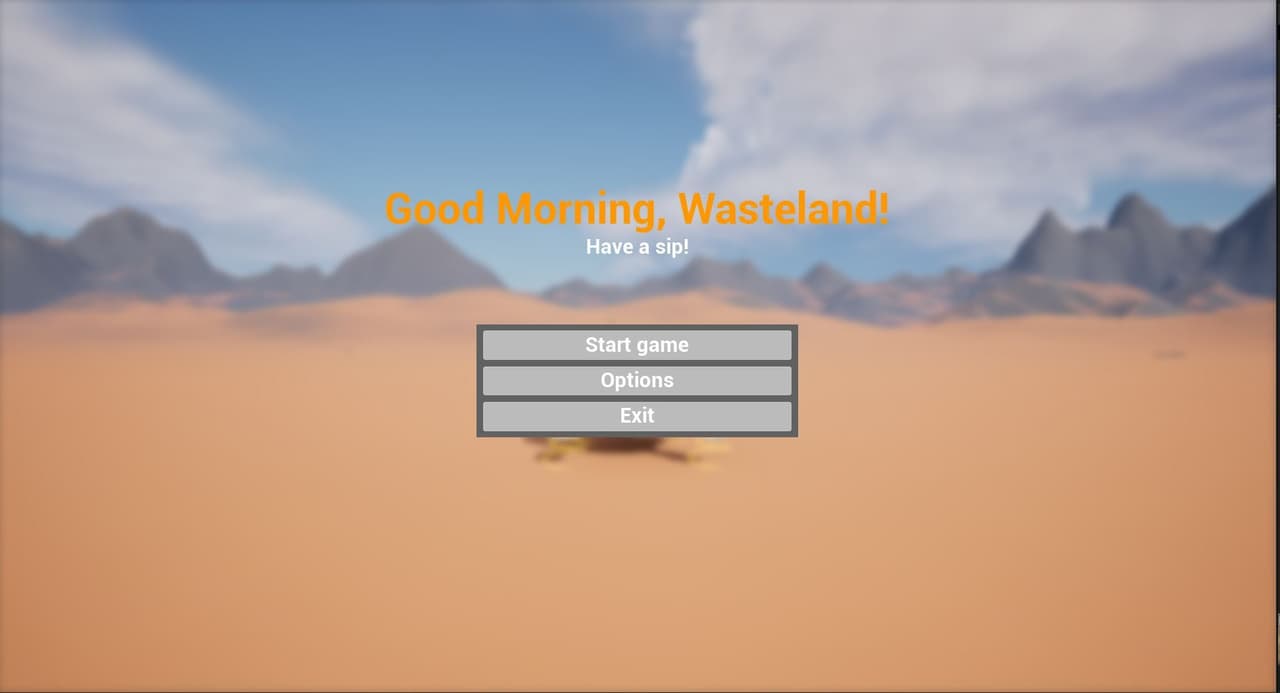 Good Morning, Wasteland!