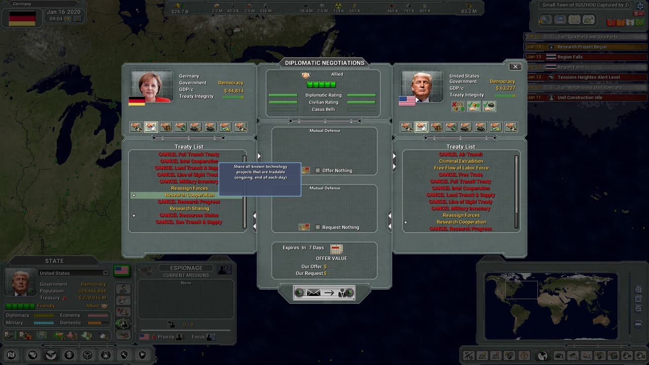 Supreme Ruler Global Outbreak screenshot 4