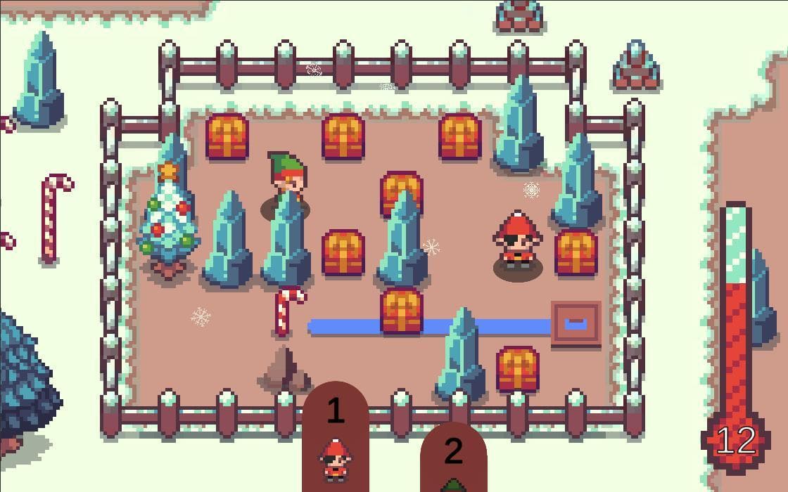 Christmas Themed Sliding puzzle screenshot 2