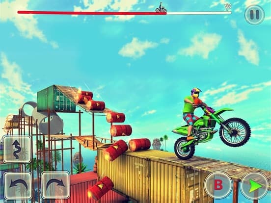 Bike Stunt Race Master 3d Race screenshot 2