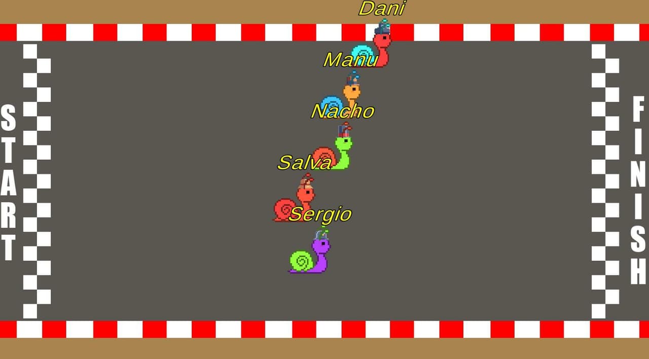 Awesome Snails Race screenshot 2