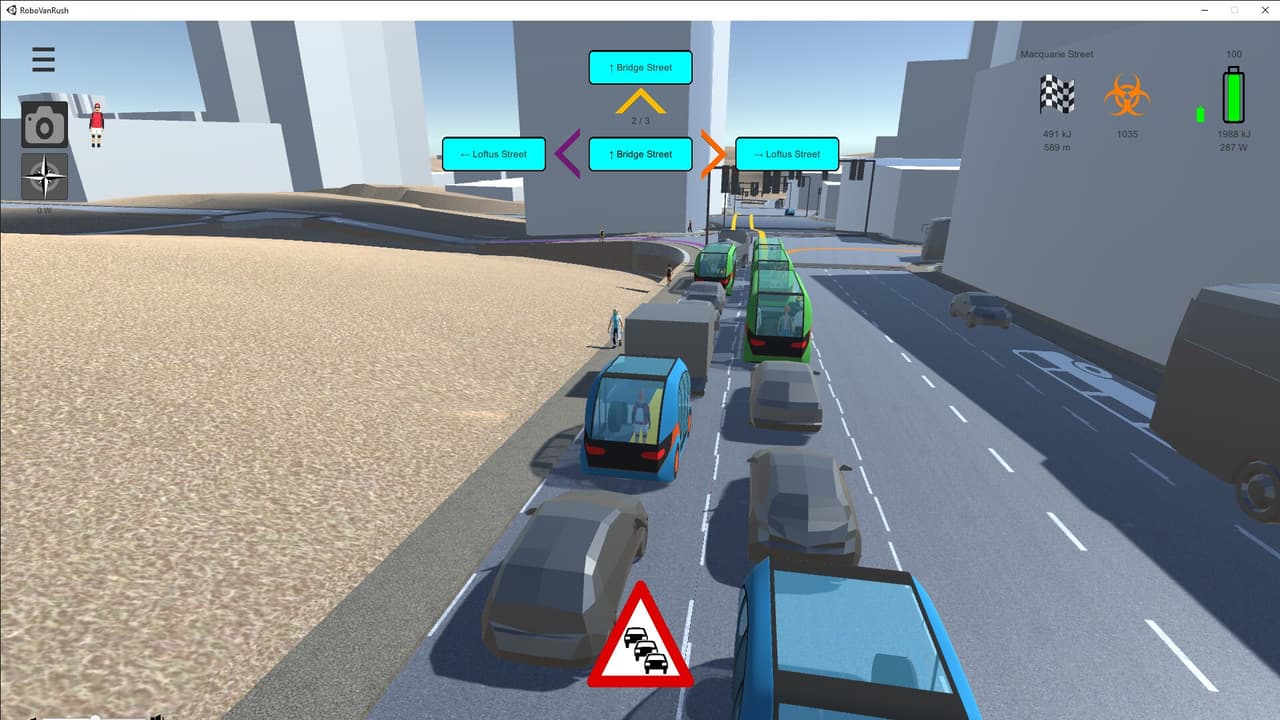 RoboVanRush screenshot 2