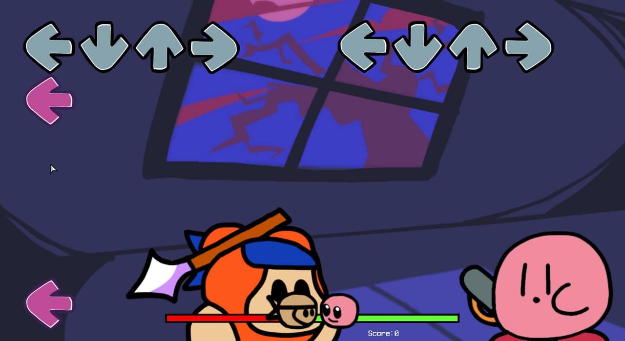 Friday Night Funkin but its Kirby (Beta)