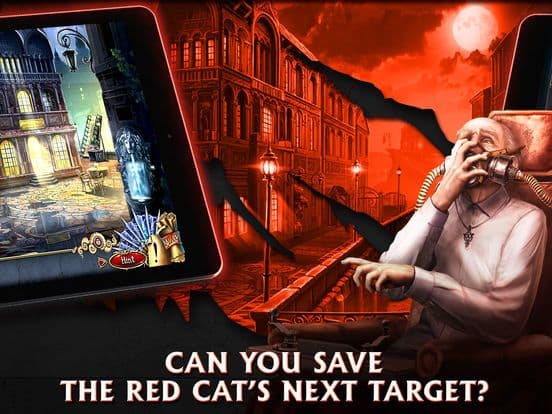 Grim Facade: The Red Cat - Hidden Objects screenshot 3