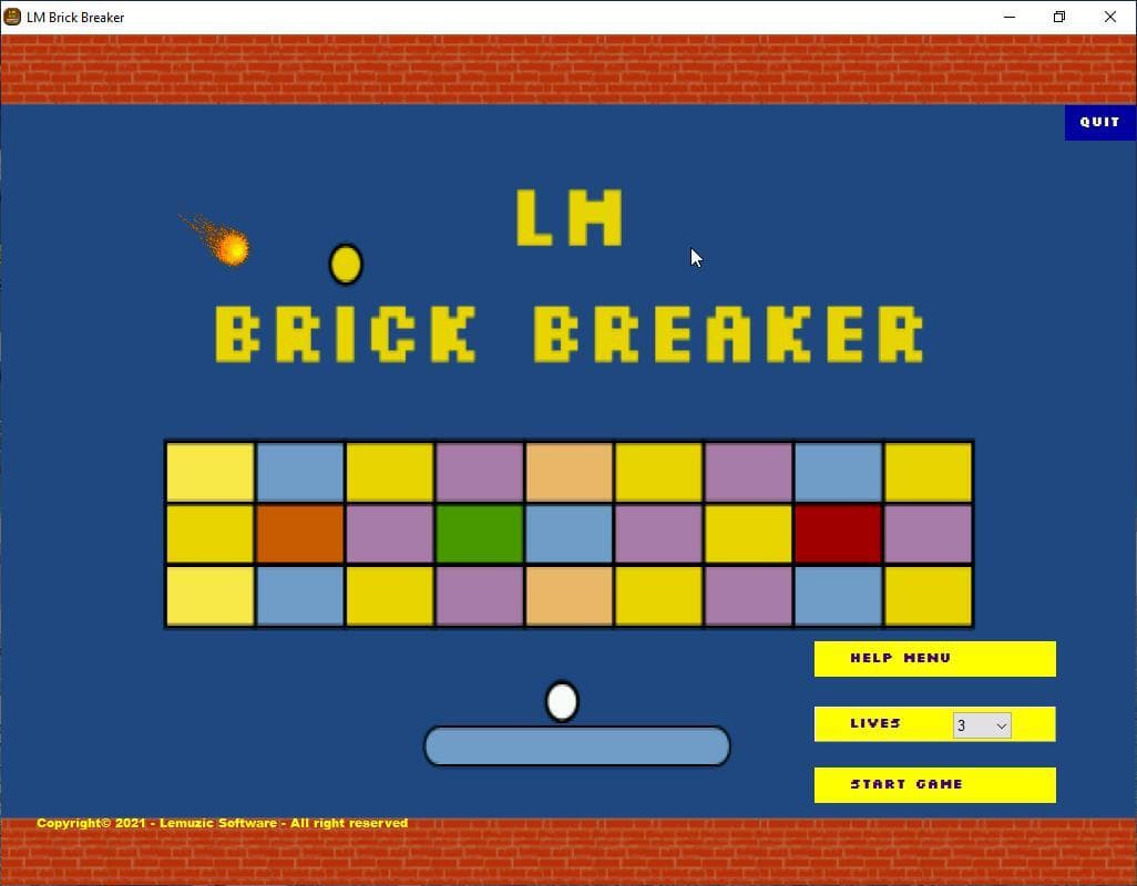 LM Brick Breaker screenshot 2
