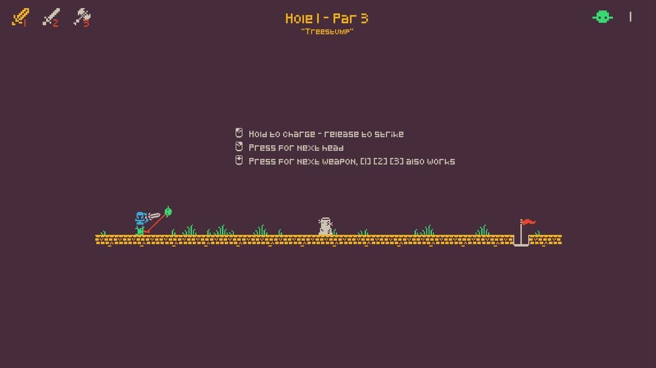 Goblin Head Golf screenshot 2
