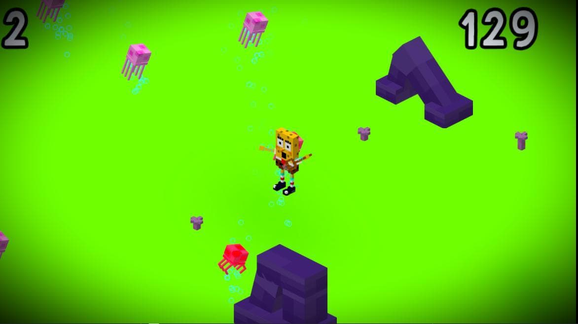 Spongebob: Jellyfish Hunt screenshot 3