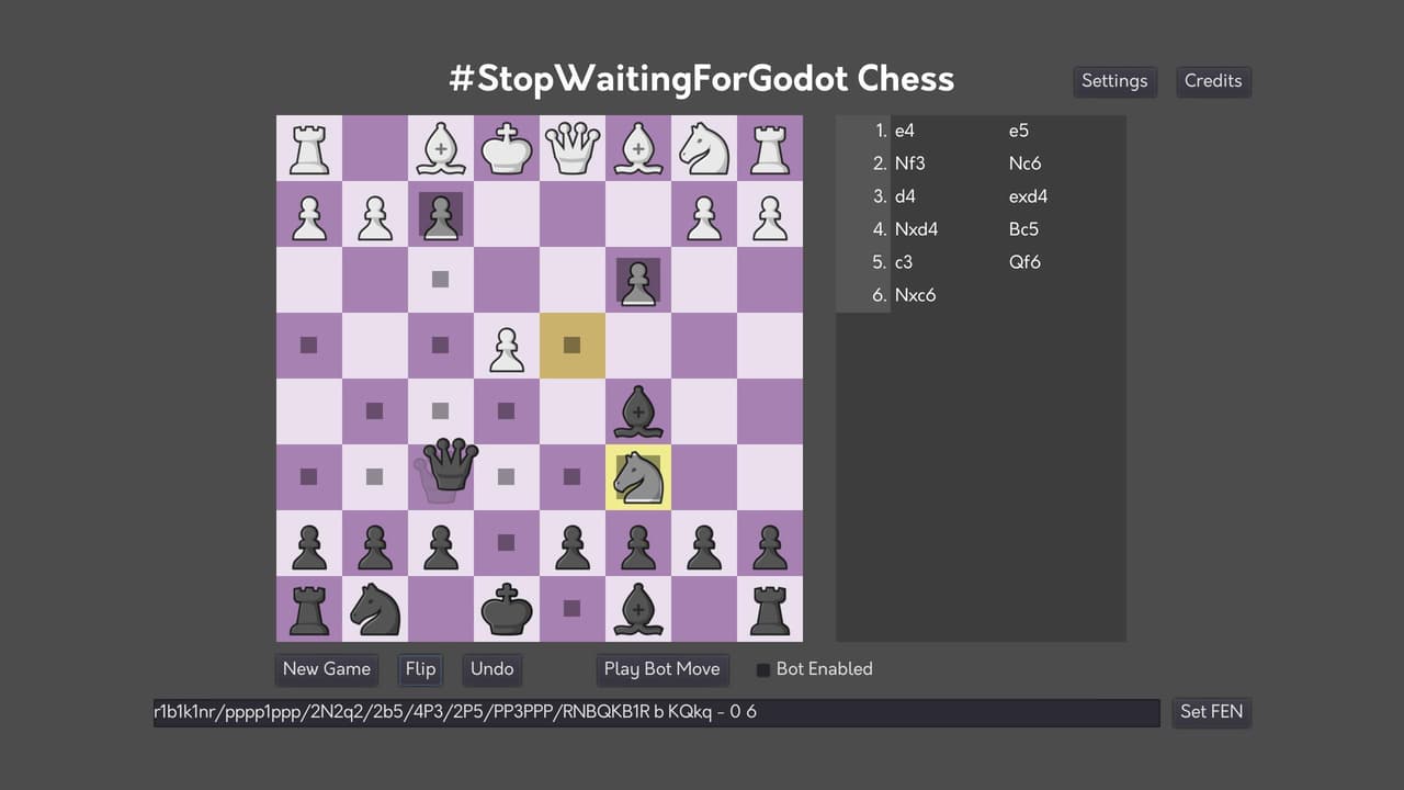 #StopWaitingForGodot Chess screenshot 3