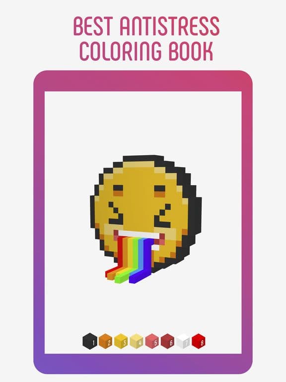 Coloring Happy Pixels 3D screenshot 3