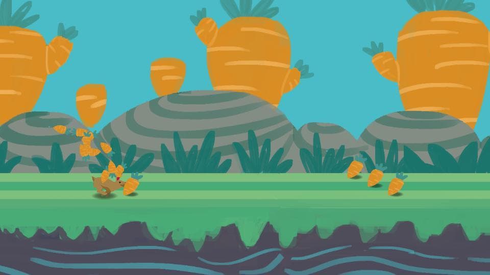 Bunnykins Carrot Collector screenshot 2