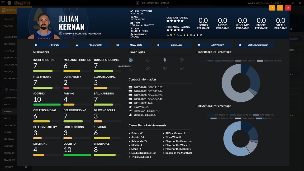 Draft Day Sports: Pro Basketball 2023 screenshot 5