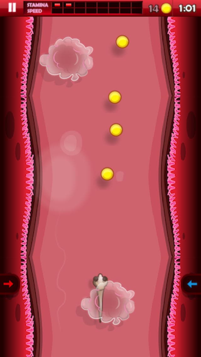 Spermys Journey - A race to the egg! screenshot 5