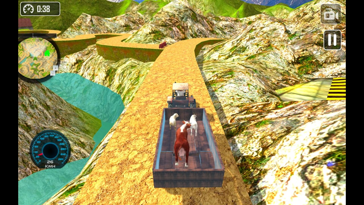 Tractor Cargo Driving Simulator (itch) screenshot 5