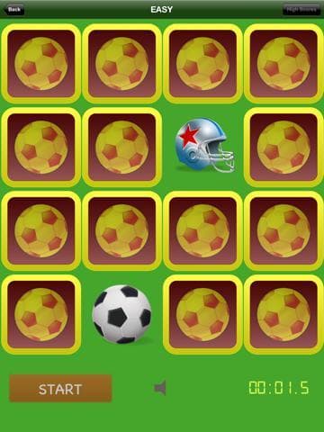 Sports Matching Game Lite screenshot 2
