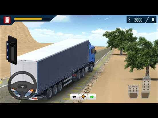Heavy cargo Arab truck simulator- Truck driving screenshot 2
