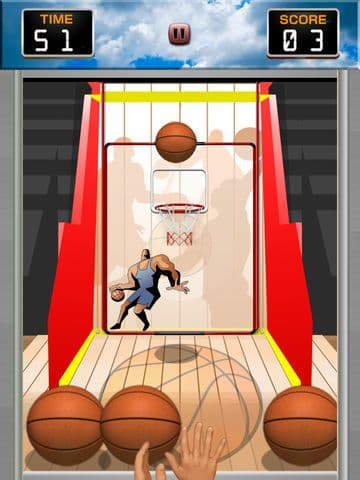 Arcade Free Throw Basketball screenshot 4