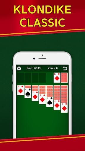 Classic Solitaire Klondike - No Ads! Totally Free! screenshot 2