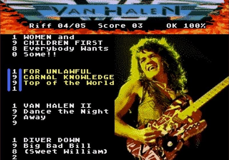 Vintage Van Halen screenshot 5