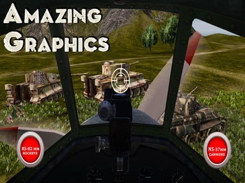 Road to Berlin. IL-2 Shturmovik - Combat Flight Simulator of Infinite Sky Gunship and Tanks Hunter screenshot 4