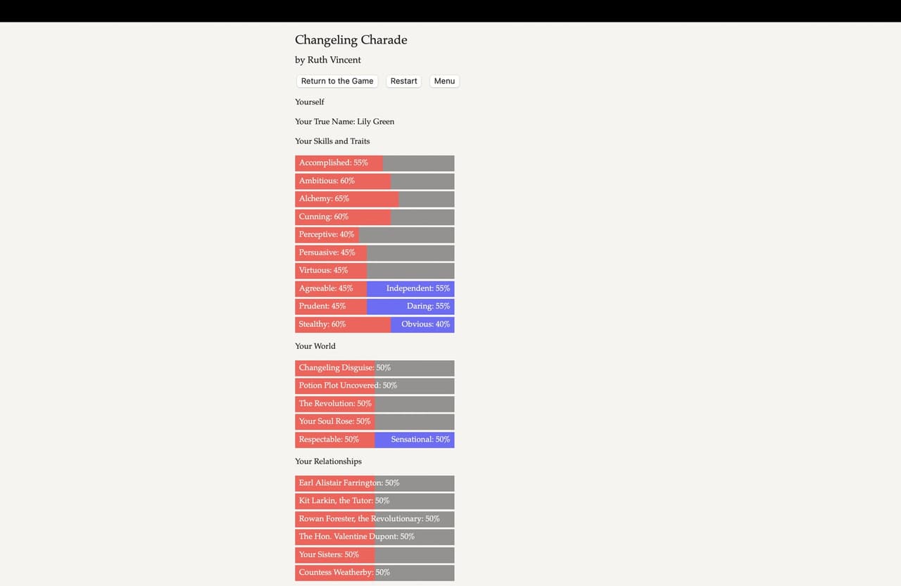 Changeling Charade screenshot 3