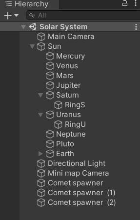 Solar System Project (Galvan1017) screenshot 2