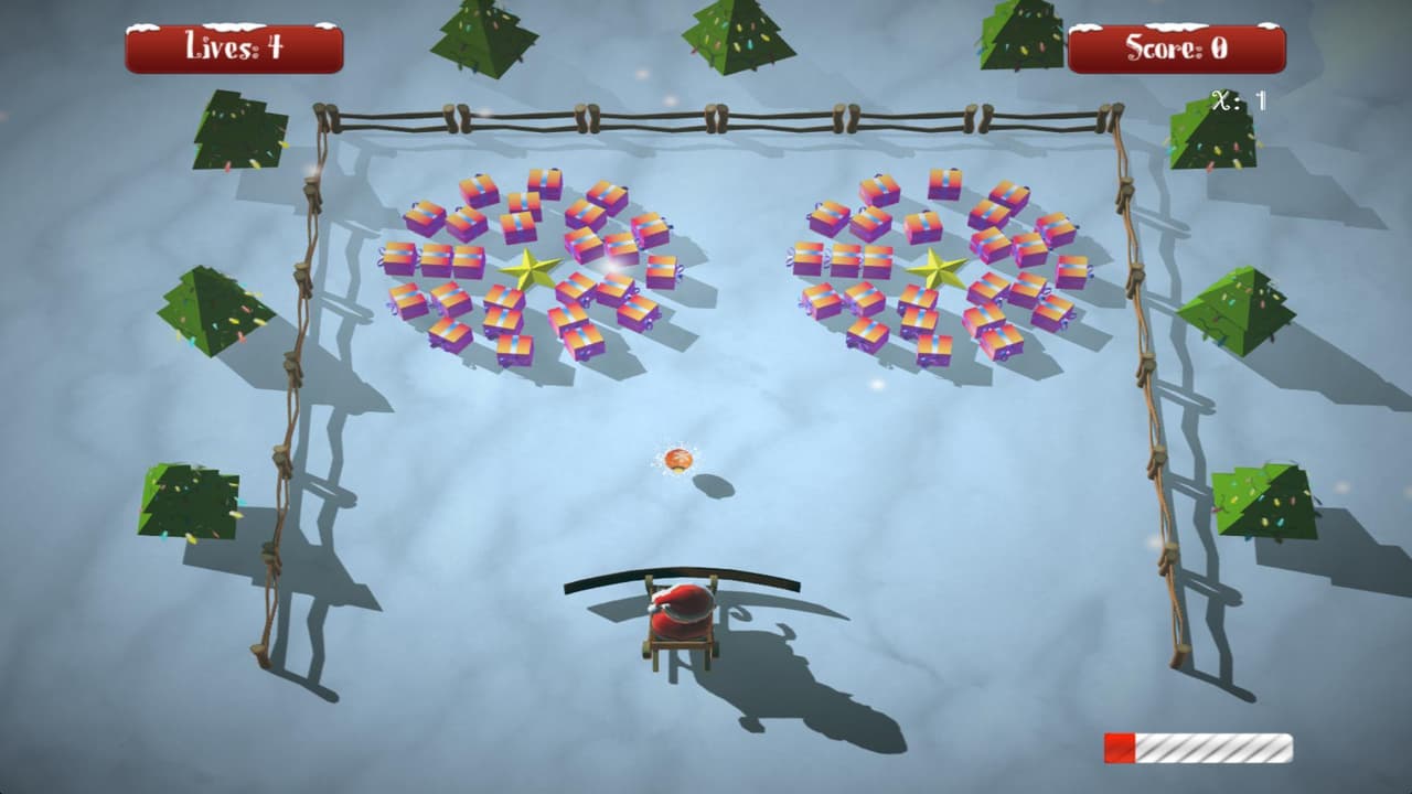 Christmas Brickout screenshot 4