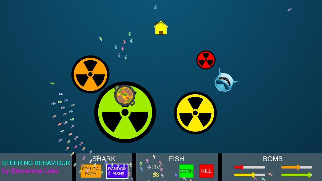 Steering Behavior screenshot 6