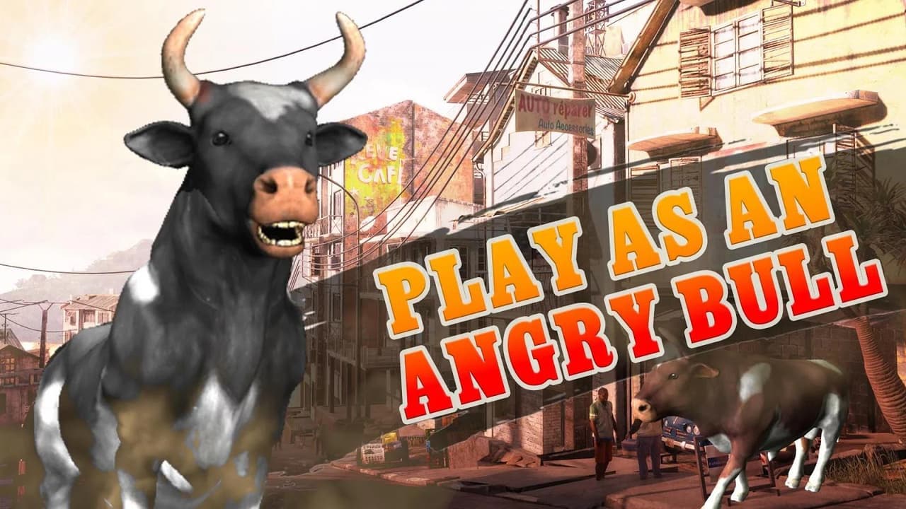 Angry Bull Attack Shooting
