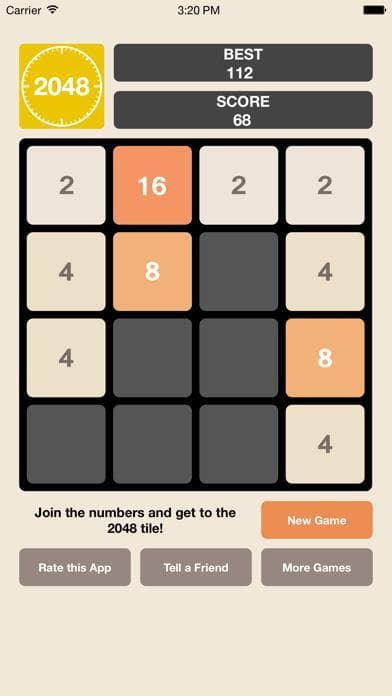 2048 Watch Edition screenshot 5