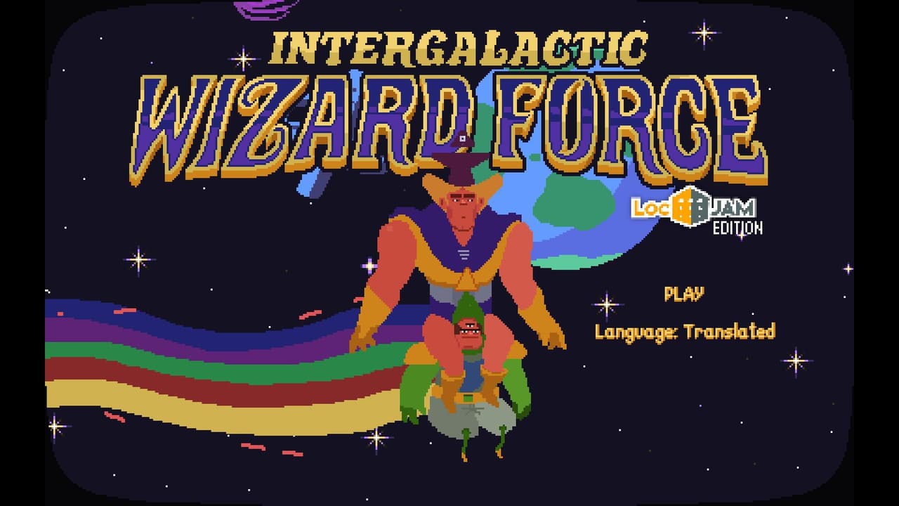 IT translation Intergalactic Wizard Force game