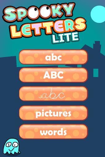 Spooky Letters Lite screenshot 3