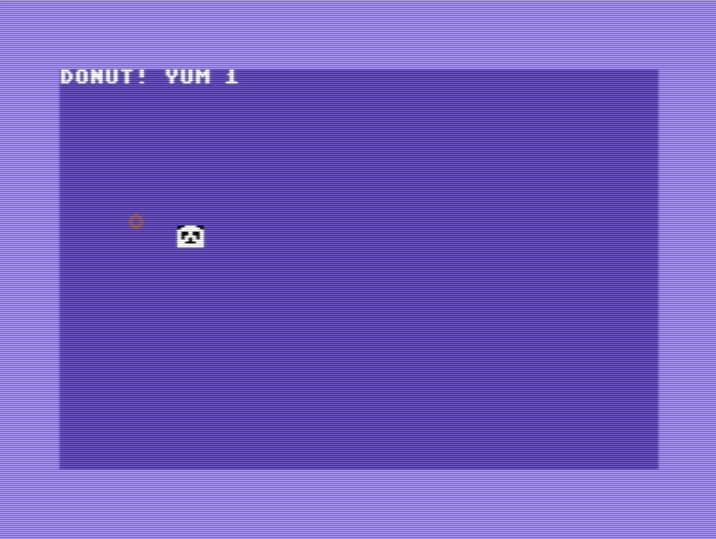 Yum Yum Donut (C64) by Adam Whitney screenshot 2