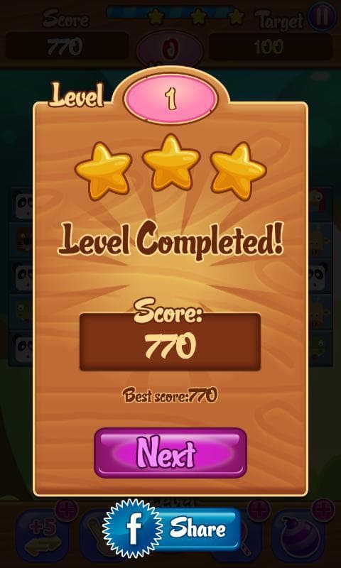 Animal Party Match 3 Games screenshot 4