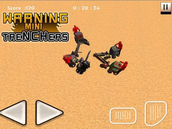 Warning Mini Trenchers screenshot 2